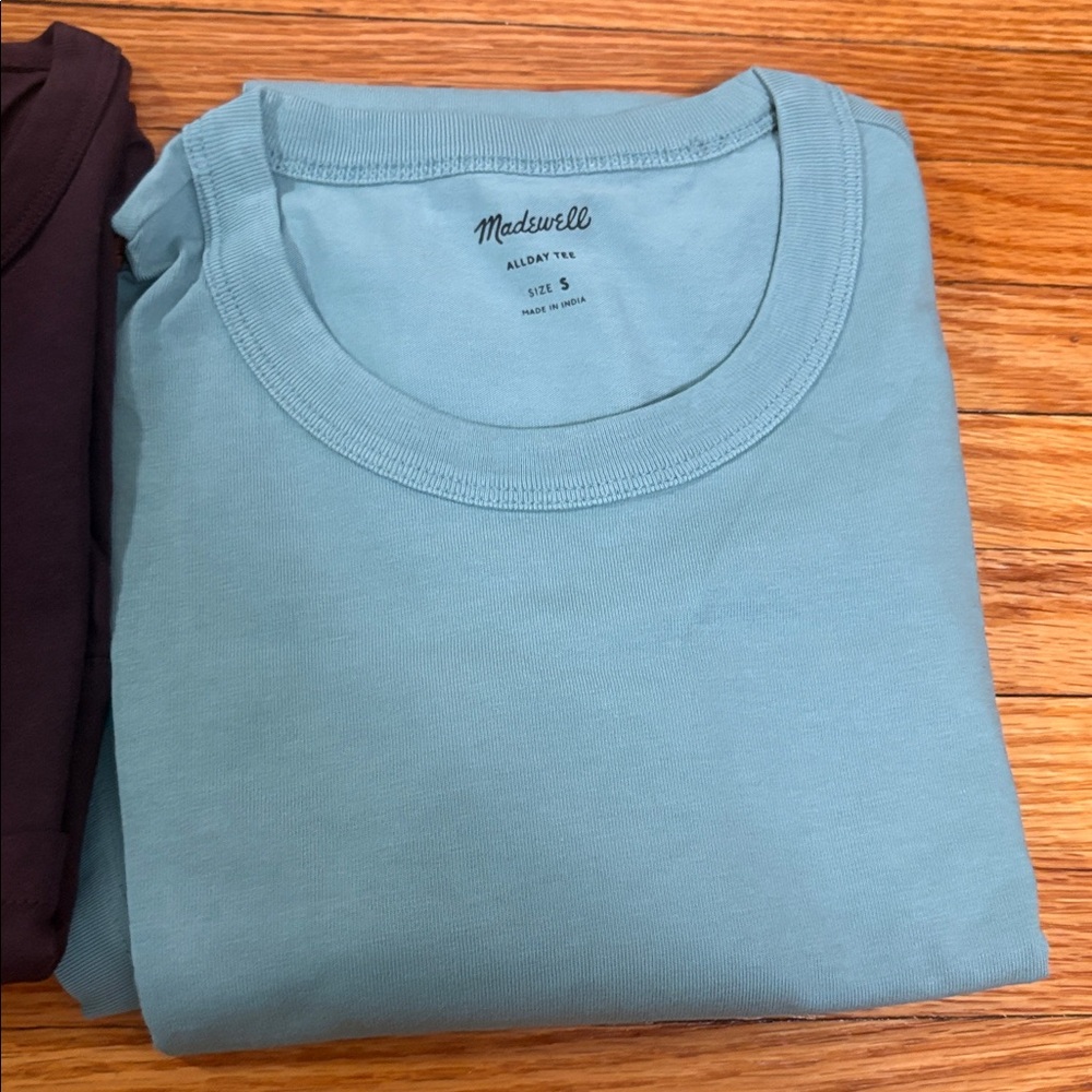 LOT of 3 NWT Madewell Allday T Shirts - Picture 4 of 5